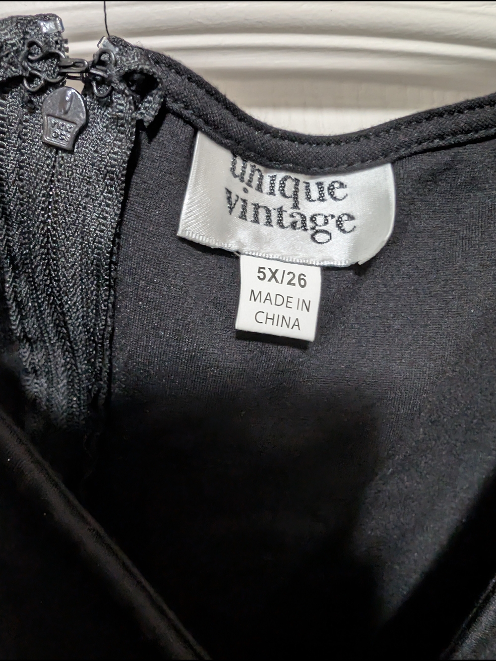 Unique Vintage Black Dress W/ Pink Tulle Musical Notes Bottom - Picture 3 of 4